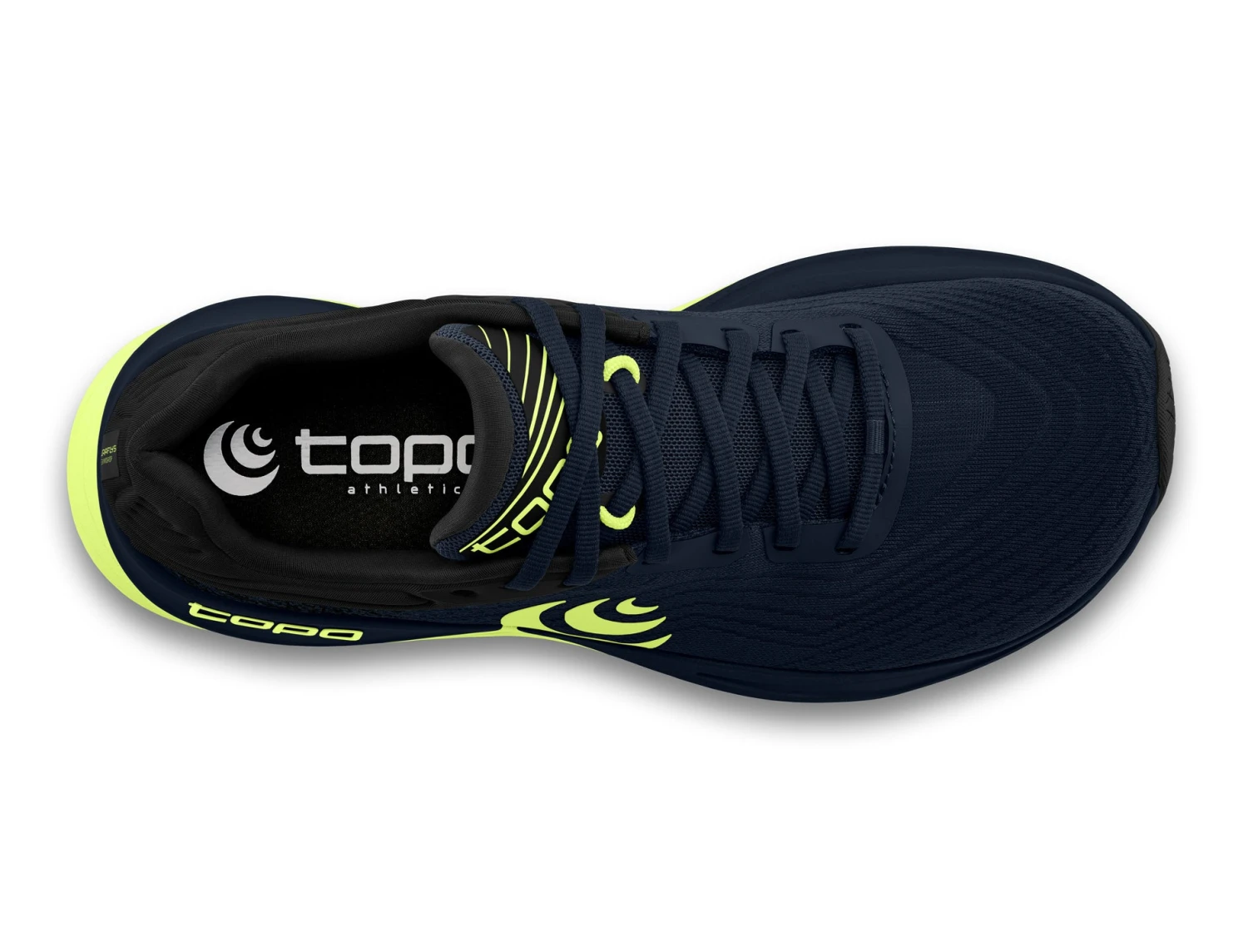 Topo Athletic Men's Ultrafly 5 (Navy/Lime) 4 Topo Athletic Men's Ultrafly 5 (Navy/Lime) - Image 4