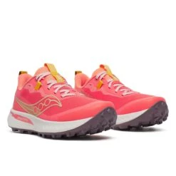 Saucony Women's Peregrine 15 (245 - Coral/Salmon) -Tcrunning Sale Store S10990 245 2