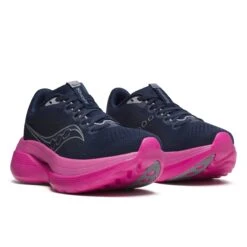 Saucony Women's Endorphin Trainer (161 - Navy/Fuschia) -Tcrunning Sale Store S10996 161 2