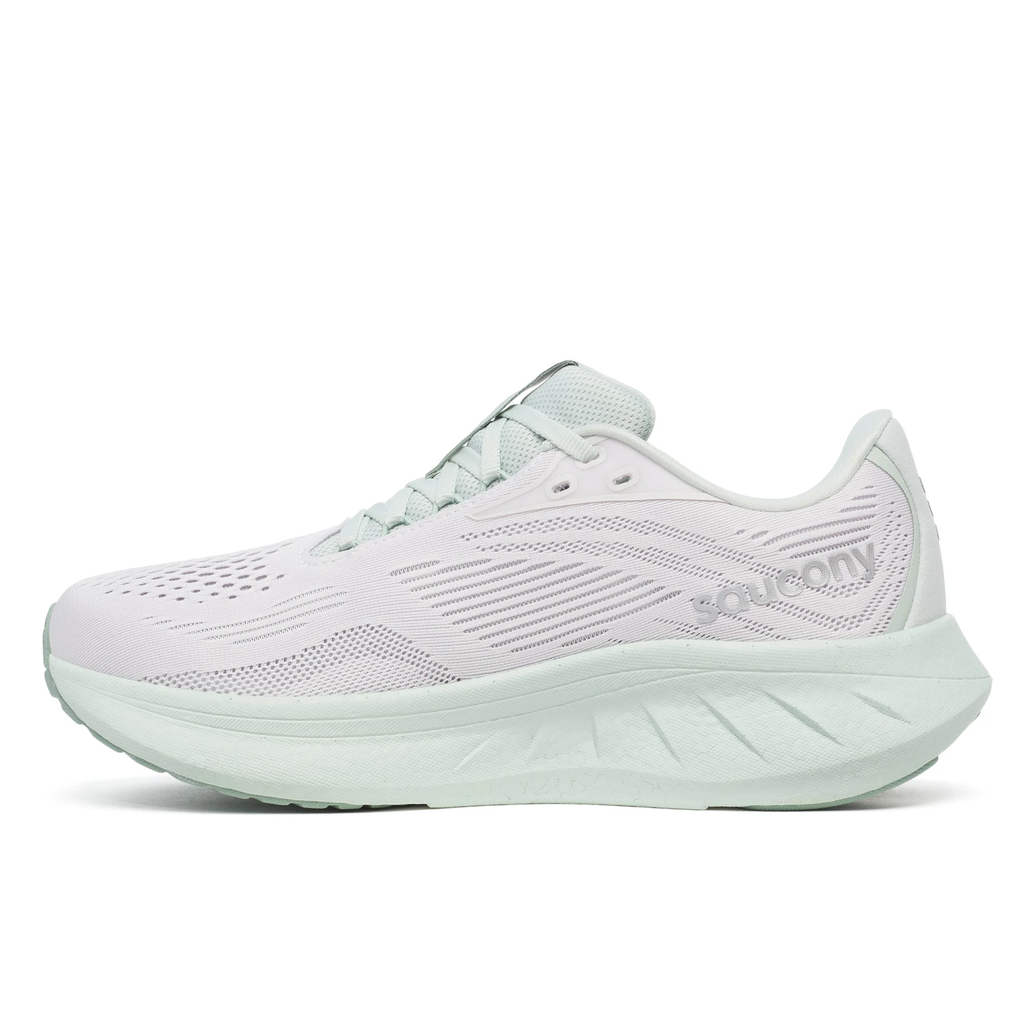 Saucony Women's Ride 18 (221 - Fog/Mist) 2 Saucony Women's Ride 18 (221 - Fog/Mist) - Image 2