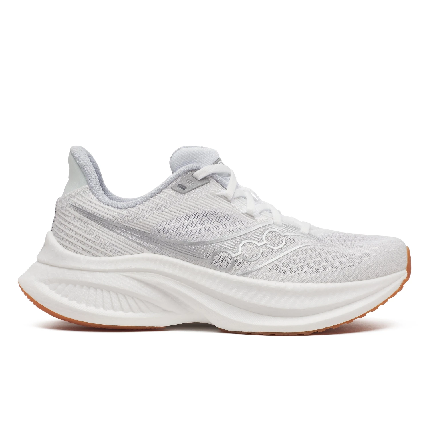 Saucony Women's Endorphin Speed 5 (10 - White/Gum) 1 Saucony Women's Endorphin Speed 5 (10 - White/Gum)