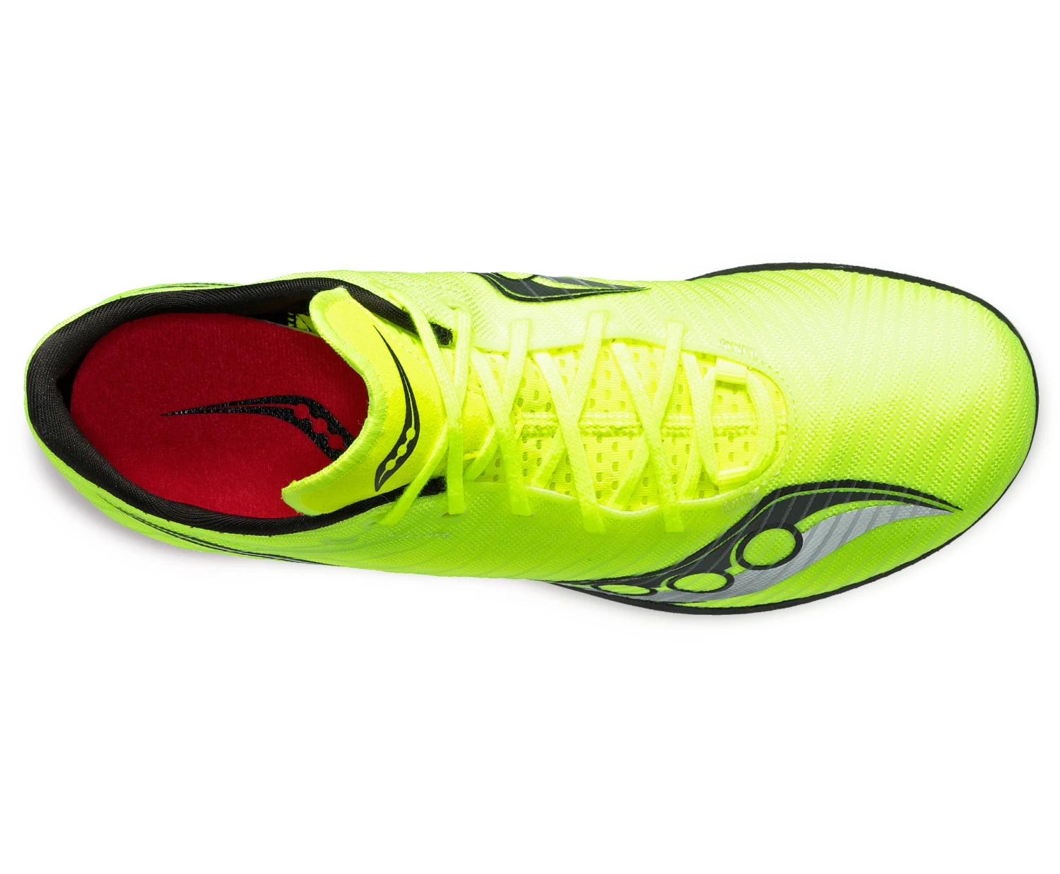 Saucony Women's Velocity MP (05 - Citron/Black) 4 Saucony Women's Velocity MP (05 - Citron/Black) - Image 4