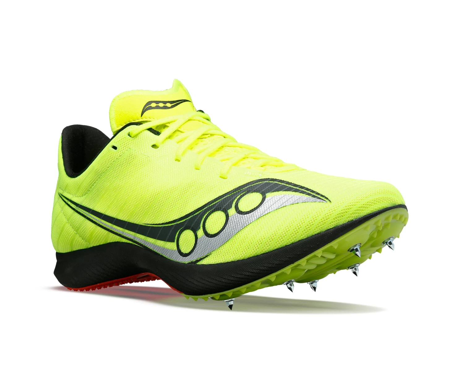 Saucony Women's Velocity MP (05 - Citron/Black) 2 Saucony Women's Velocity MP (05 - Citron/Black) - Image 2