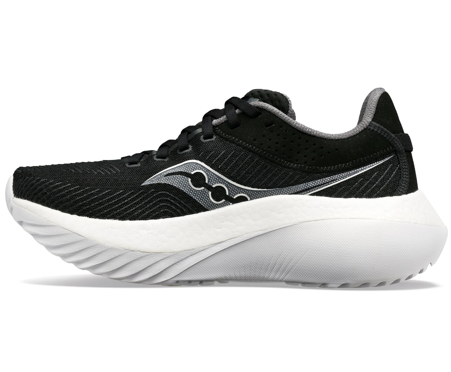 Saucony Men’s Kinvara Pro (10 - Black/White) 2 Saucony Men’s Kinvara Pro (10 - Black/White) - Image 2