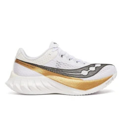 Saucony Men's Endorphin Pro 4 (103 - White/Gold)