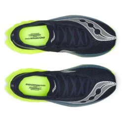 Saucony Men's Endorphin Pro 4 (222 - Navy/Citron) -Tcrunning Sale Store S20939 222 5