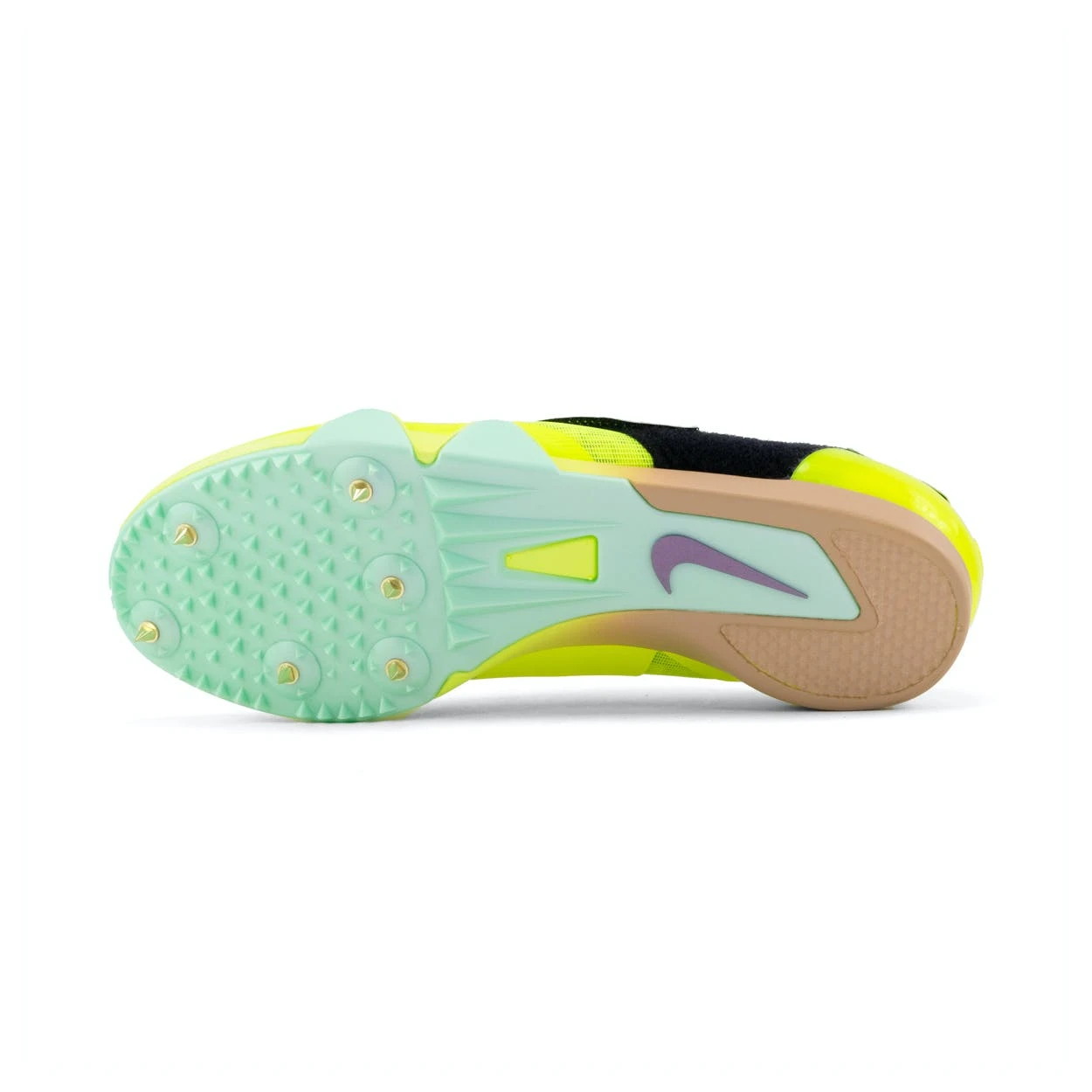 Nike Unisex Pole Vault Elite (700- Volt/Cave Purple-Mint Foam) 4 Nike Unisex Pole Vault Elite (700- Volt/Cave Purple-Mint Foam) - Image 4